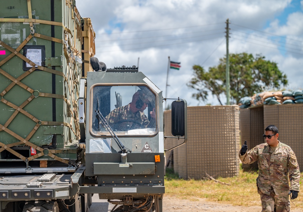 Air transportation specialists keep missions flowing in East Africa
