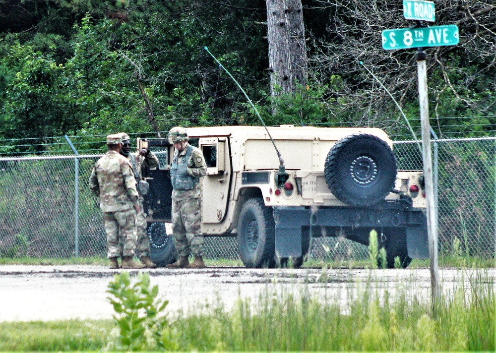 Training operations for Combat Support Training Exercise 78-21-04 at Fort McCoy