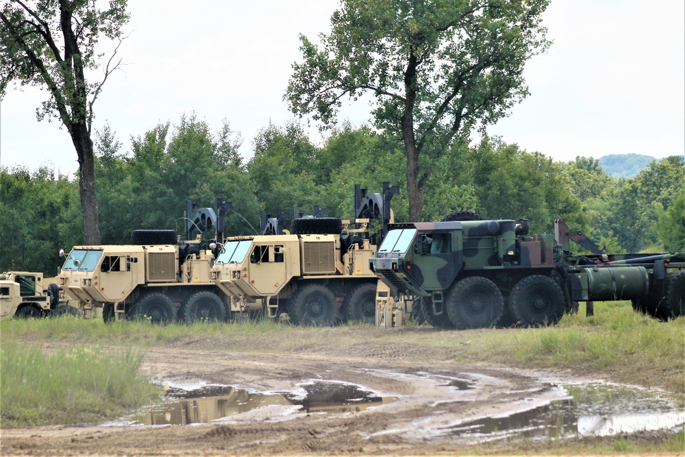 Training operations for Combat Support Training Exercise 78-21-04 at Fort McCoy