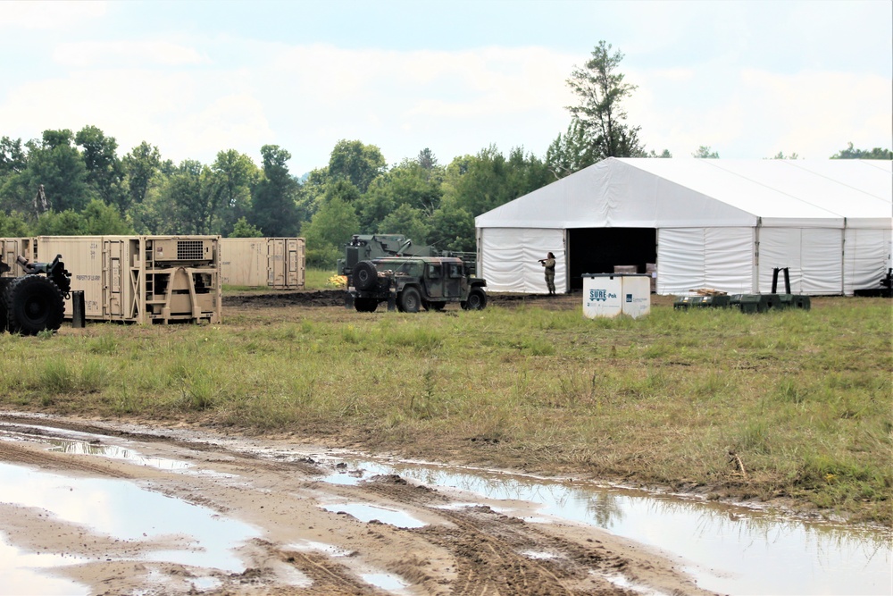 Training operations for Combat Support Training Exercise 78-21-04 at Fort McCoy