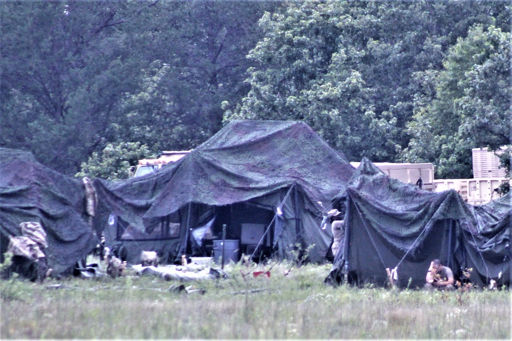 Training operations for Combat Support Training Exercise 78-21-04 at Fort McCoy