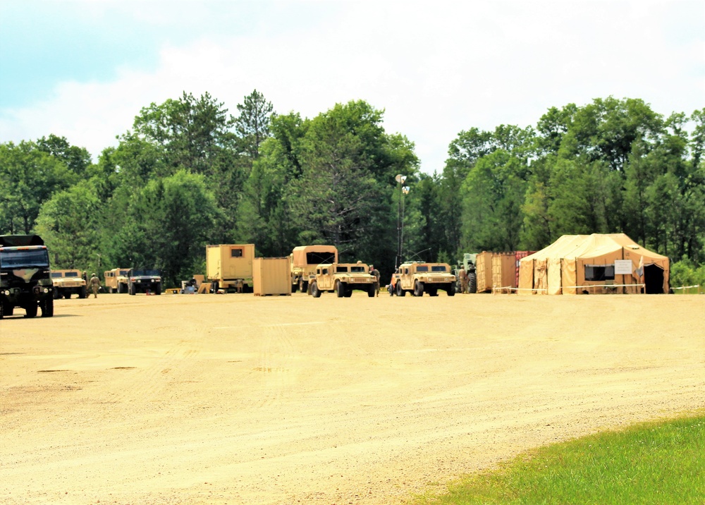 Training operations for Combat Support Training Exercise 78-21-04 at Fort McCoy