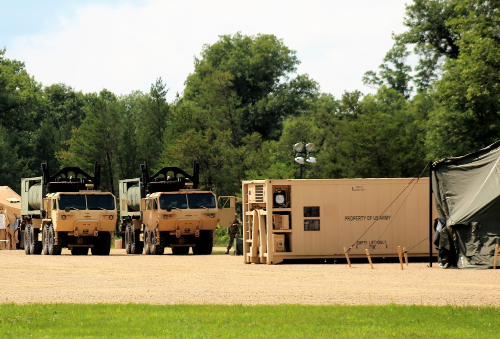 Training operations for Combat Support Training Exercise 78-21-04 at Fort McCoy