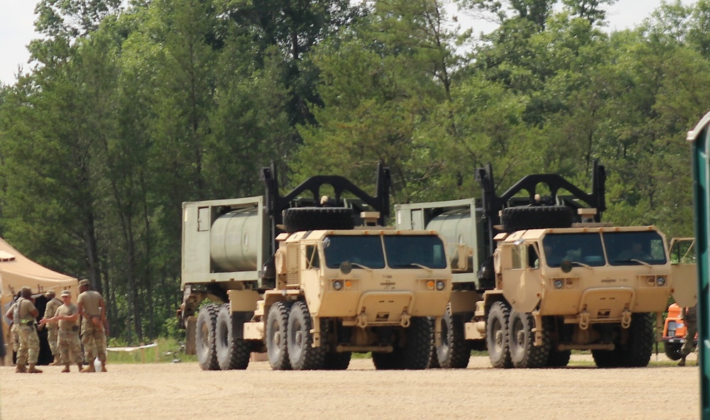 Training operations for Combat Support Training Exercise 78-21-04 at Fort McCoy