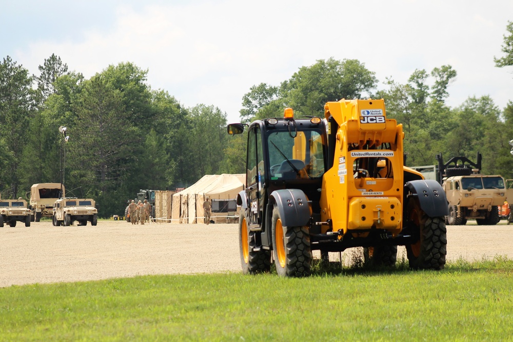 Training operations for Combat Support Training Exercise 78-21-04 at Fort McCoy