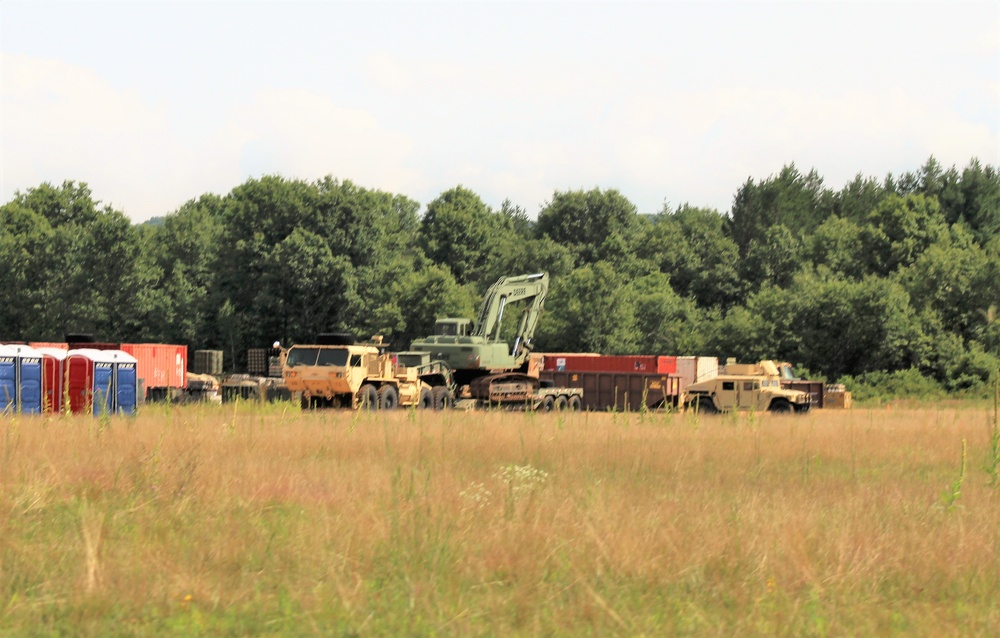 Training operations for Combat Support Training Exercise 78-21-04 at Fort McCoy