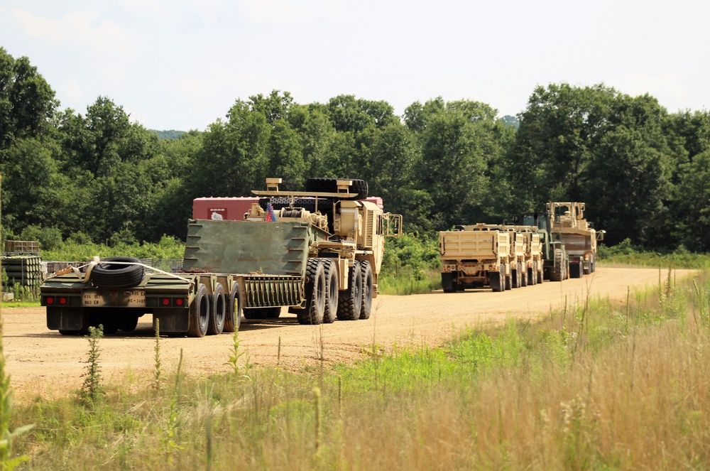 Training operations for Combat Support Training Exercise 78-21-04 at Fort McCoy