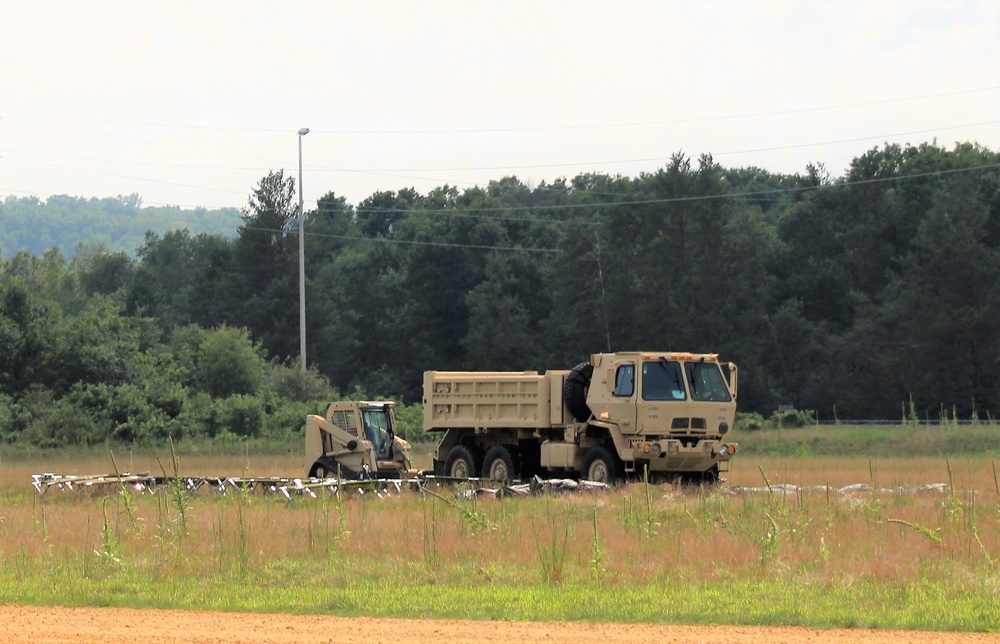 Training operations for Combat Support Training Exercise 78-21-04 at Fort McCoy