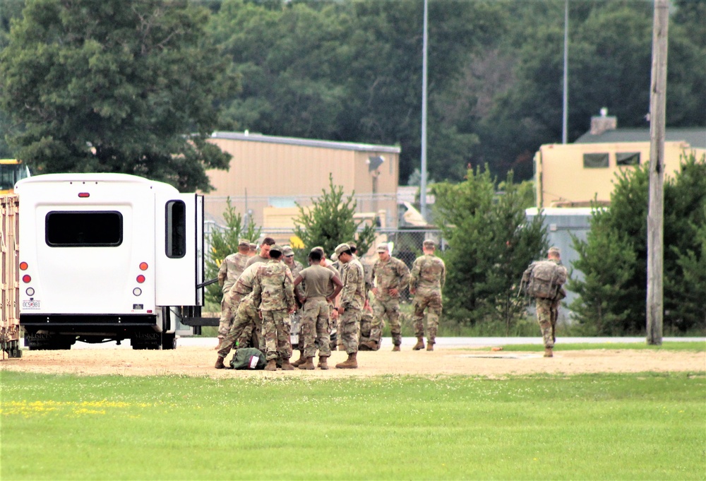 Training operations for Combat Support Training Exercise 78-21-04 at Fort McCoy