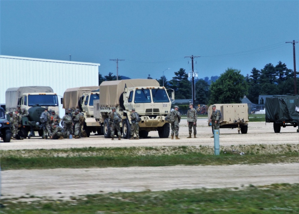 CSTX 78-21-04 training operations at Fort McCoy
