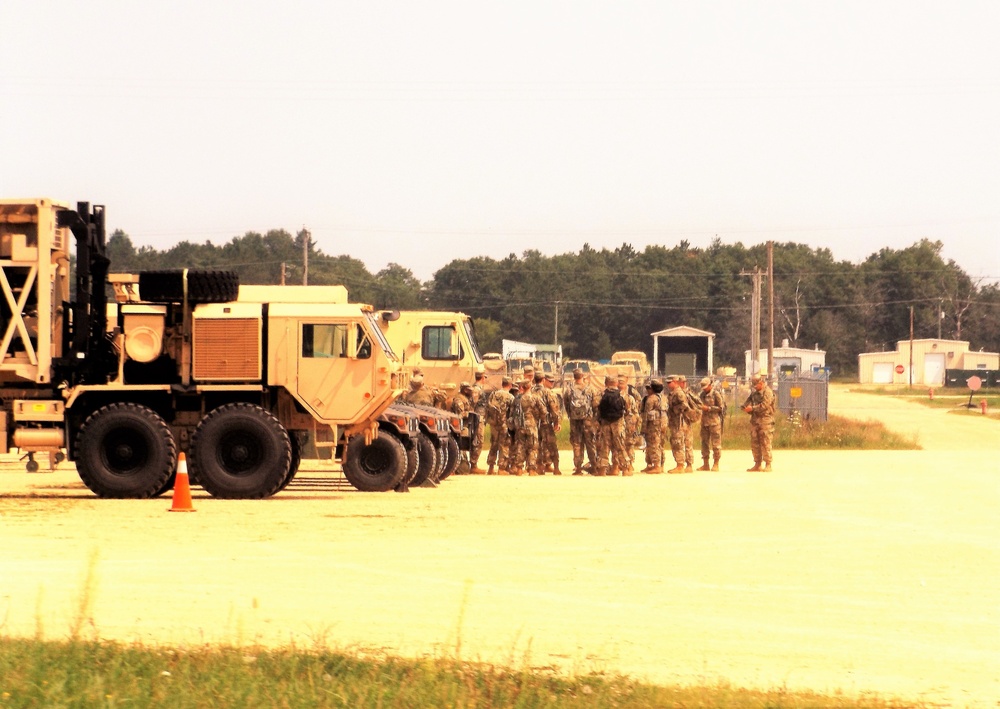 CSTX 78-21-04 training operations at Fort McCoy