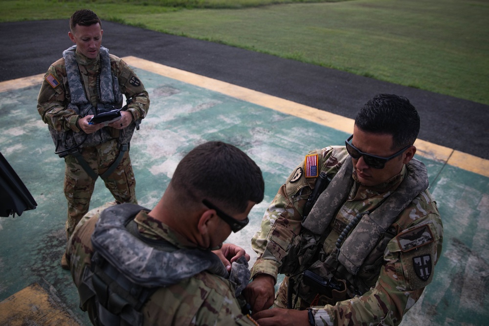 Guardsmen from the Puerto Rico Army National Guard Aviation Get the Job Done