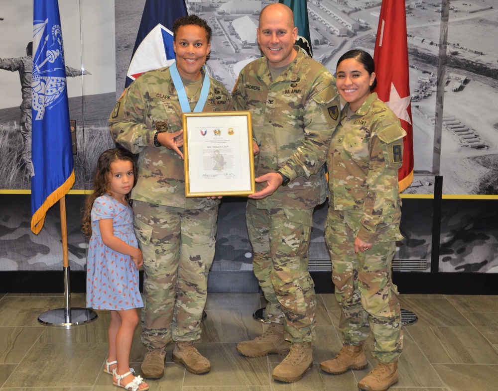RIA Soldier achieves career goal, becomes newest SAMC member