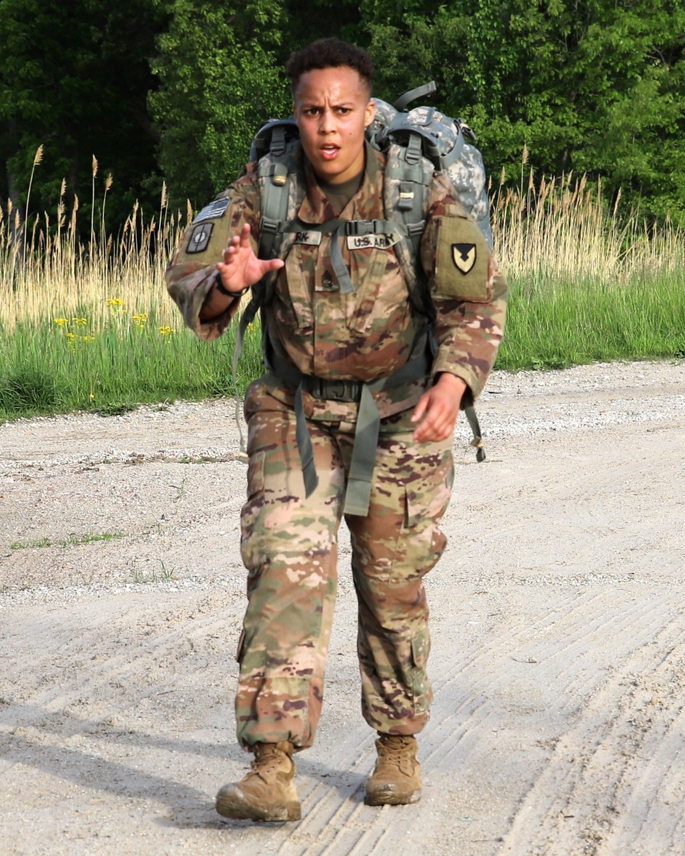 RIA Soldier achieves career goal, becomes newest SAMC member