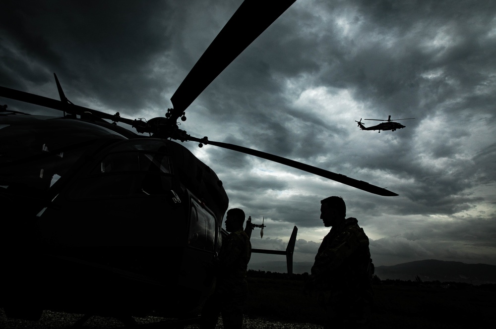 Guardsmen from the Puerto Rico Army National Guard Aviation Get the Job Done