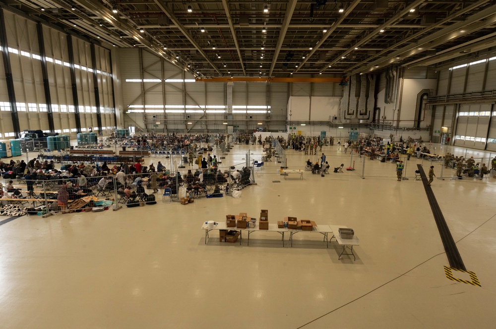 521 AMOW retrofits hangar into international airport