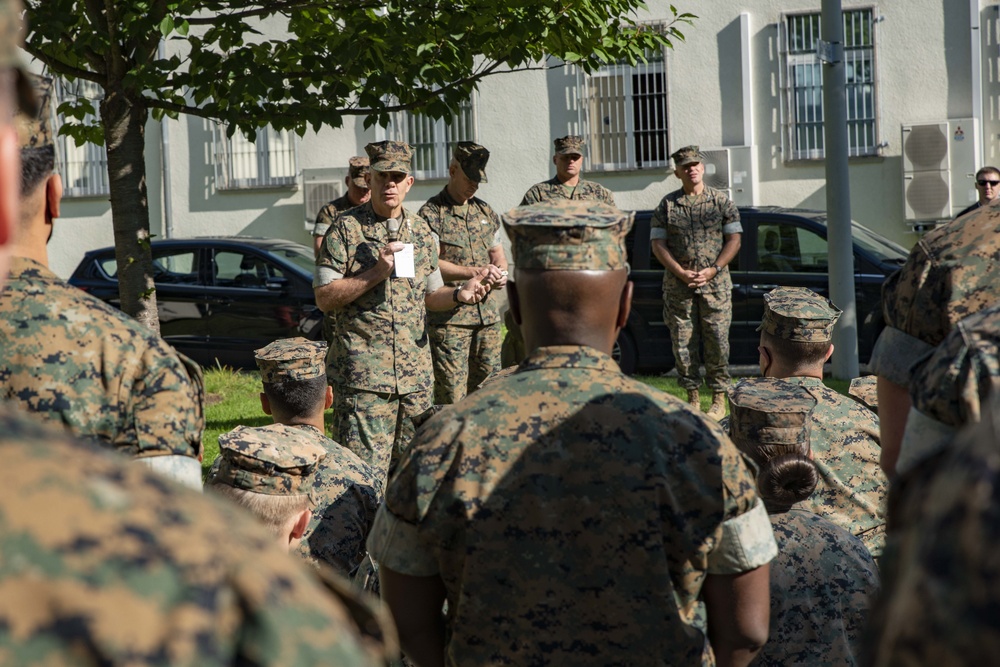 CMC and SMMC visit MARFOREUR/AF