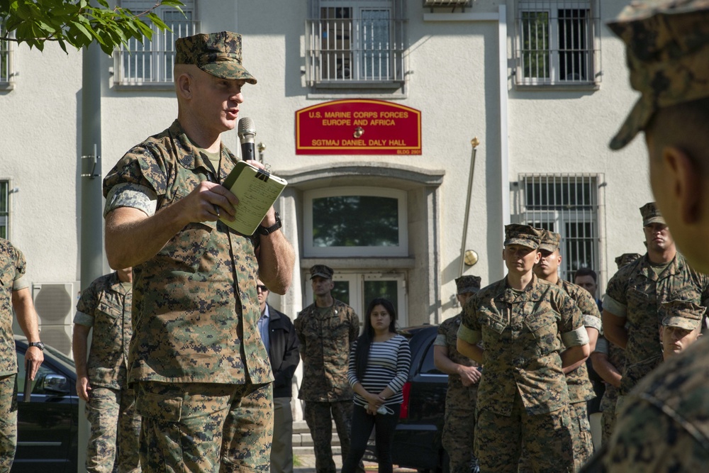 CMC and SMMC visit MARFOREUR/AF