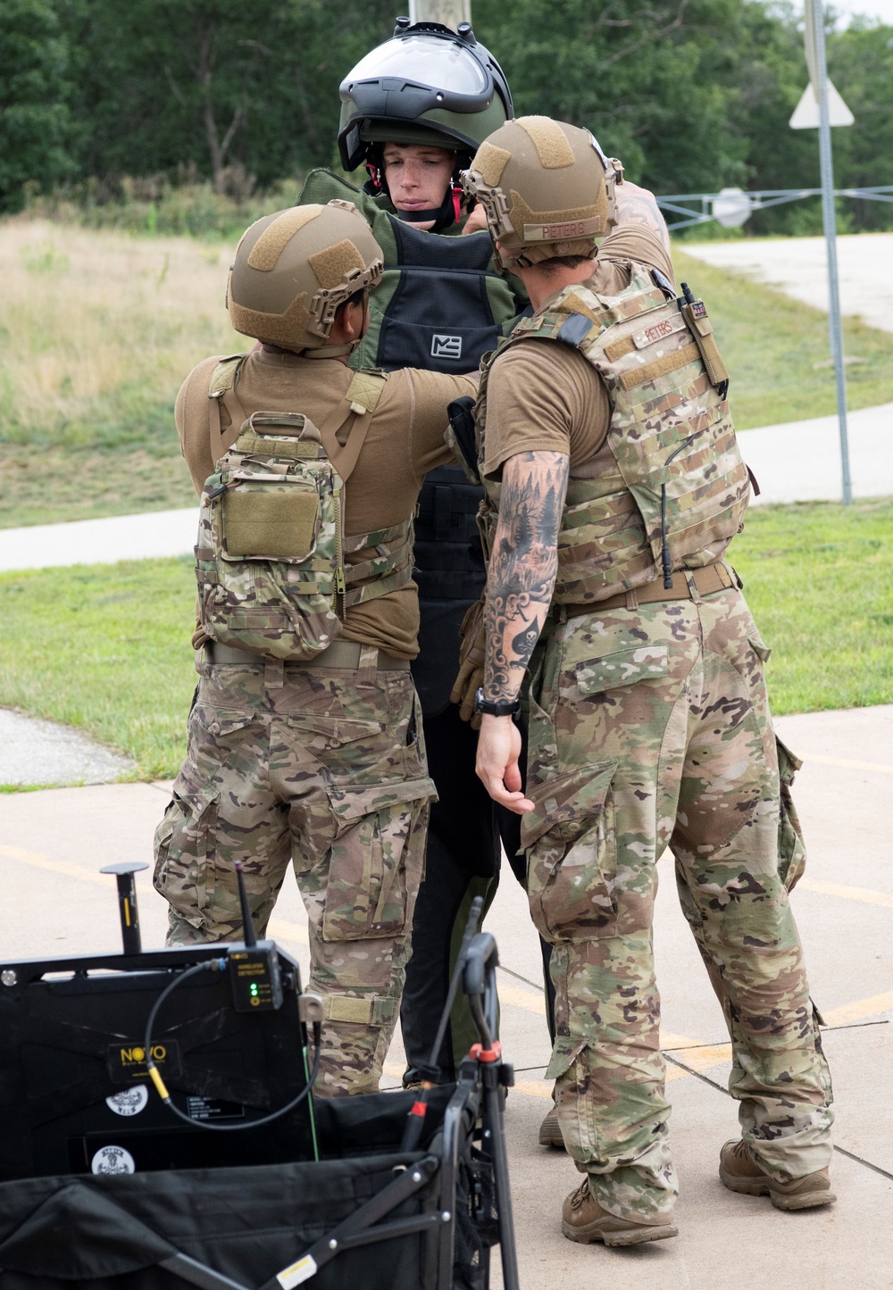 EOD Airmen participate in Audacious Warrior exercise at Fort McCoy, Volk Field