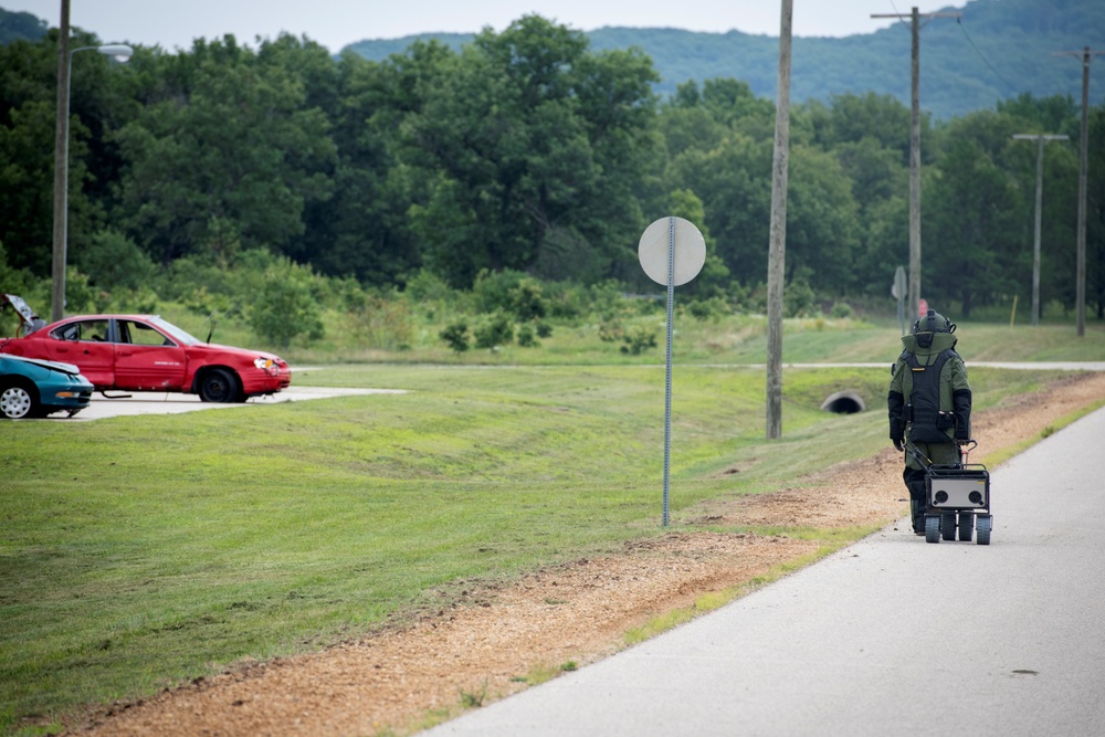 EOD Airmen participate in Audacious Warrior exercise at Fort McCoy, Volk Field