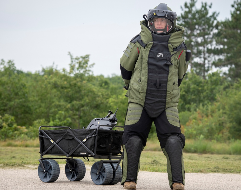 EOD Airmen participate in Audacious Warrior exercise at Fort McCoy, Volk Field