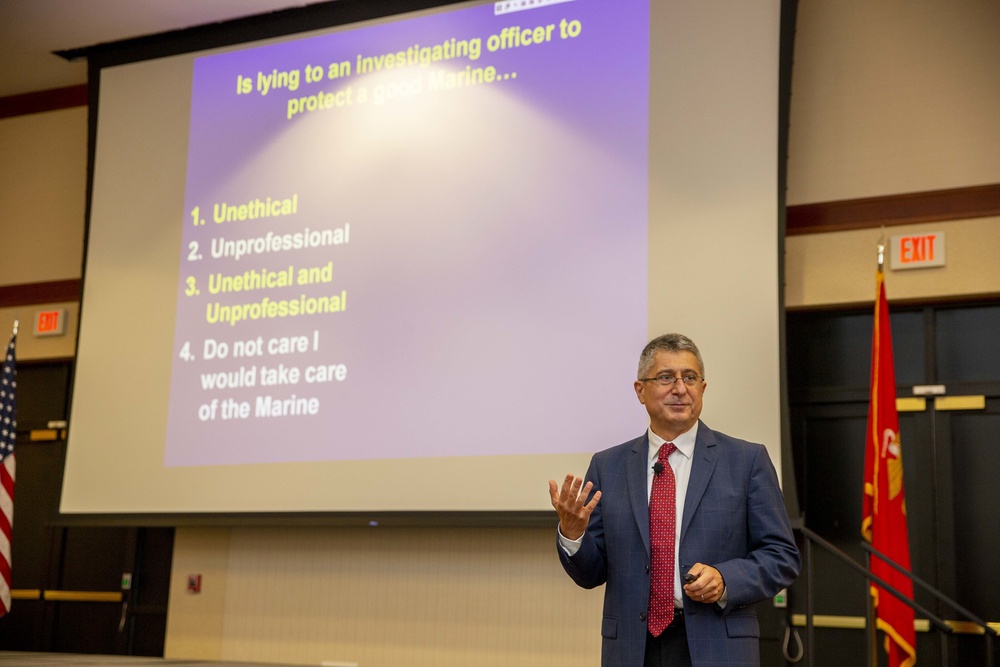 Top Enlisted Marine hosts Senior Enlisted Symposium
