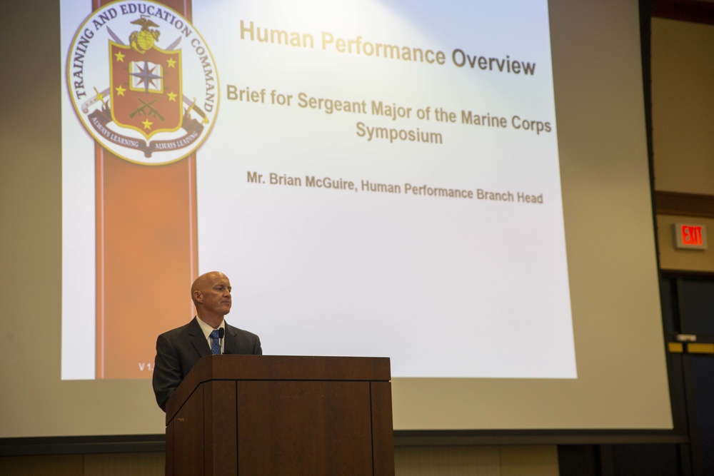 Top Enlisted Marine hosts Senior Enlisted Symposium