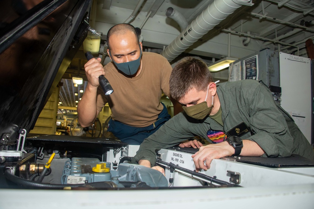 USS ESSEX Underway Operations