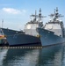 USS Lake Champlain arrives in Yokosuka