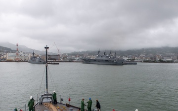 USS Germantown returns to Sasebo, Japan