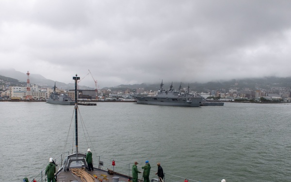USS Germantown returns to Sasebo, Japan
