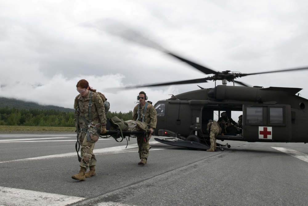 AKARNG flight medics hone medical capabilities at JBER