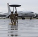 718th AMXS maintainers recover an E-3 Sentry during RED FLAG-Alaska 21-3