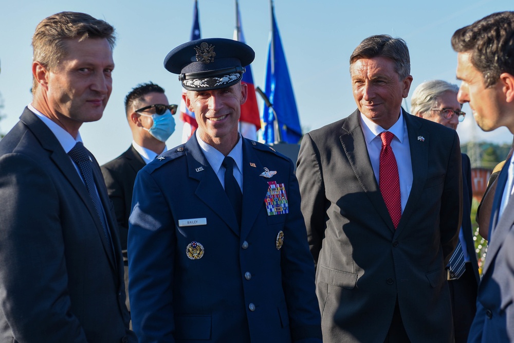 31 FW leadership attends Andraz memorial