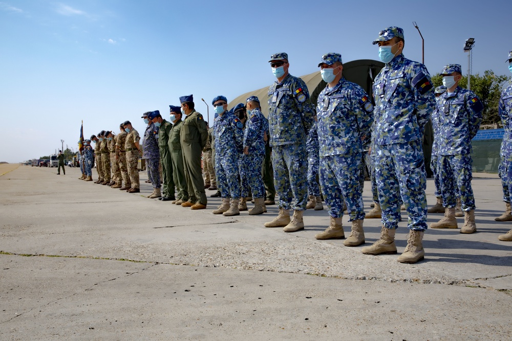 Royal Air Force members receive RoAF Emblem of Honour