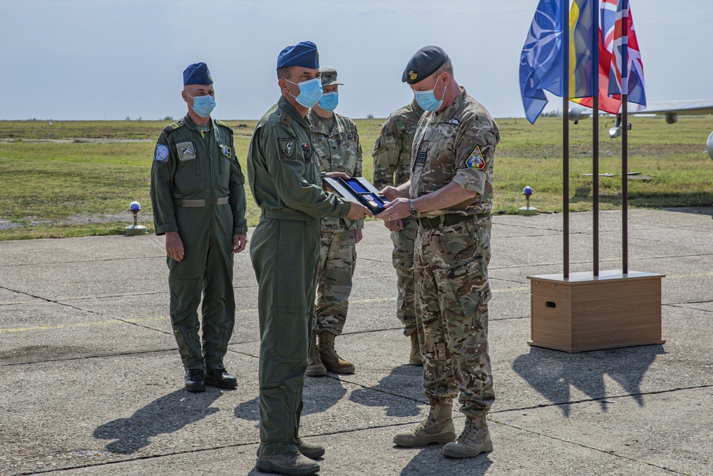 Royal Air Force members receive RoAF Emblem of Honour