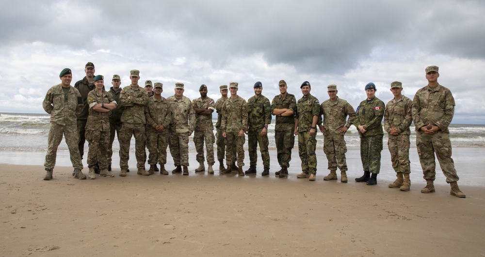 Burt's Knights and NATO Partners volunteer at orphanage
