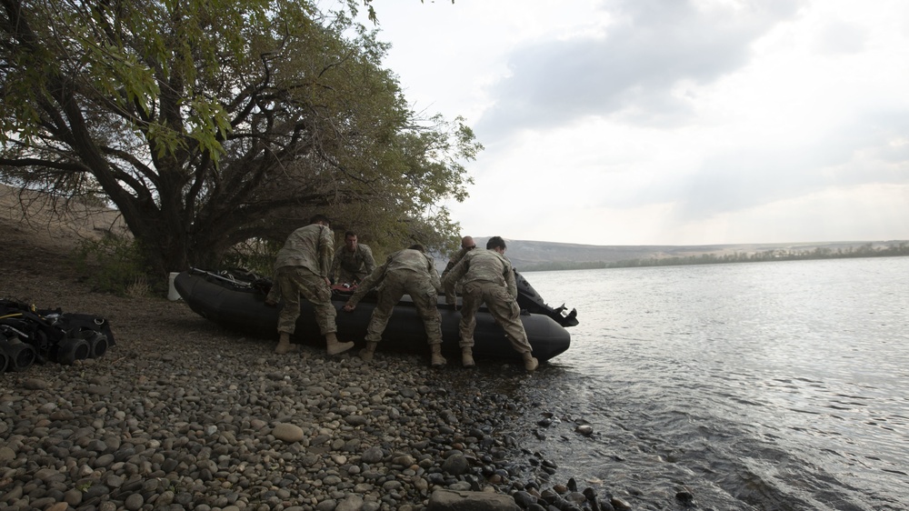 Combined Military effort at Yakima Strike