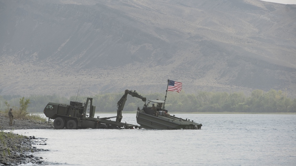 Combined Military effort at Yakima Strike