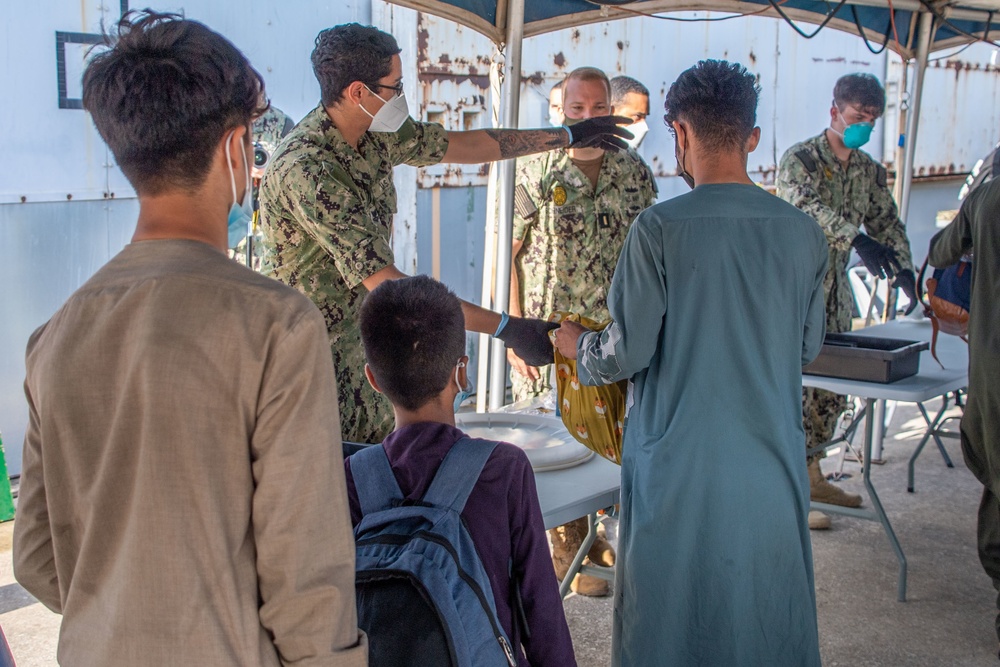 Evacuees from Afghanistan Land at Naval Station Rota