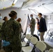 U.S. Embassy Rome Charge D' Affairs visits NAS Sigonella