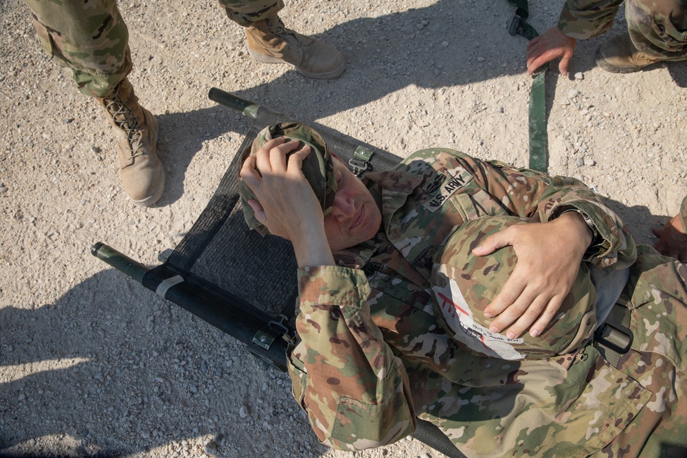 U.S. Army KFOR 29 RC-East Soldiers Conduct Emergency Response Training in Kosovo