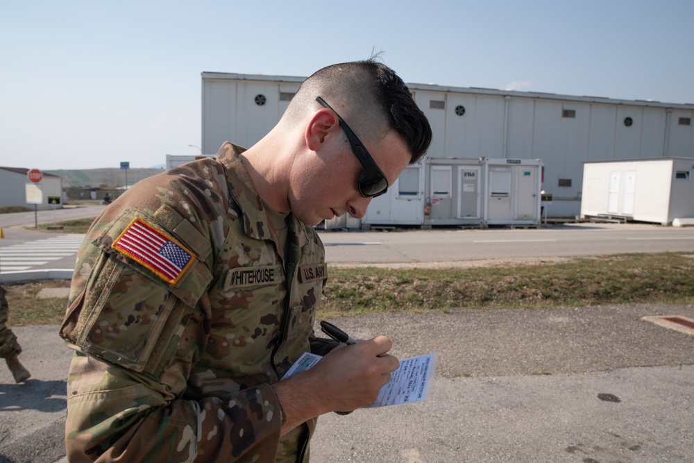 U.S. Army KFOR 29 RC-East Soldiers Conduct Emergency Response Training in Kosovo