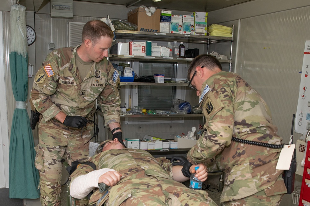 U.S. Army KFOR 29 RC-East Soldiers Conduct Emergency Response Training in Kosovo