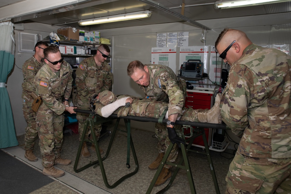 U.S. Army KFOR 29 RC-East Soldiers Conduct Emergency Response Training in Kosovo