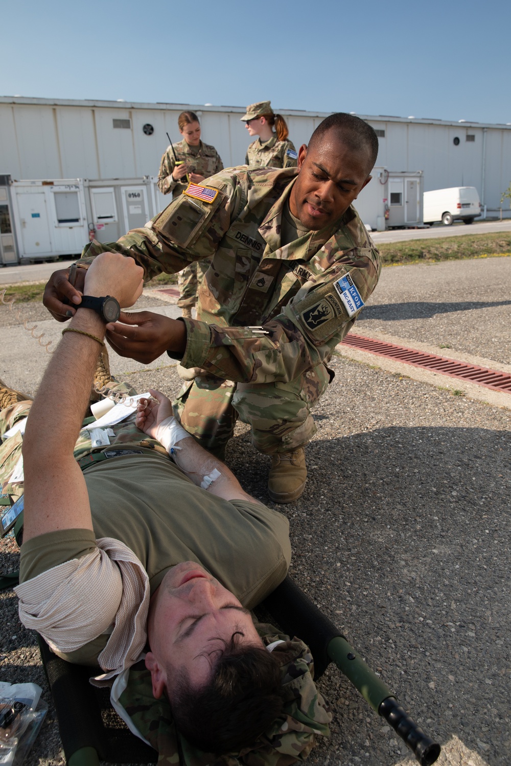 U.S. Army KFOR 29 RC-East Soldiers Conduct Emergency Response Training in Kosovo