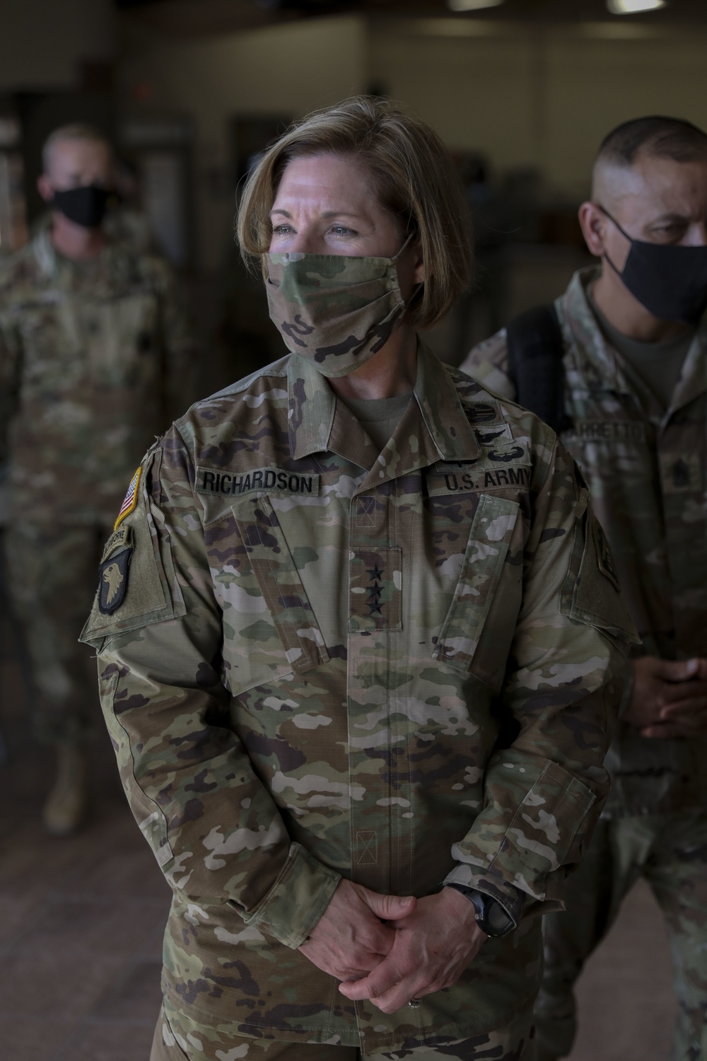 Commanding General of U.S. Army North Visits Dona Ana Village