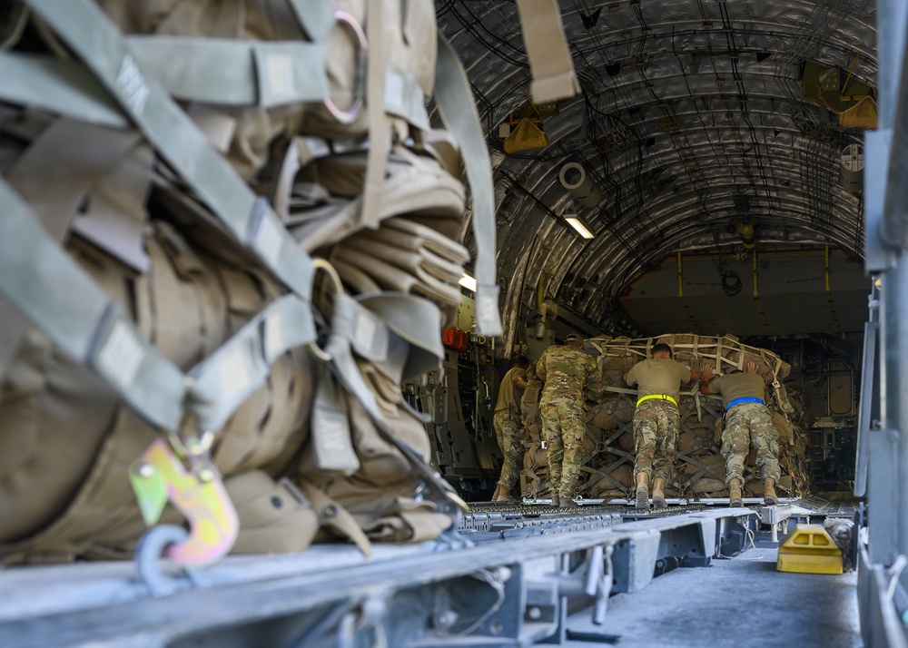 378th AEW supports noncombatant evacuation