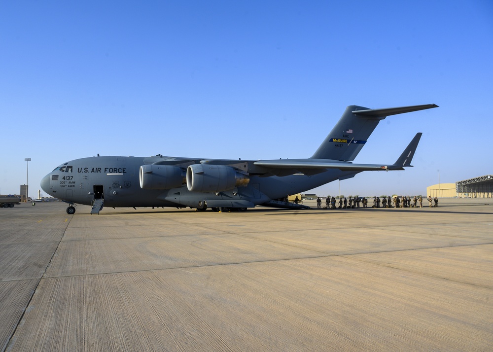 378th AEW supports noncombatant evacuation