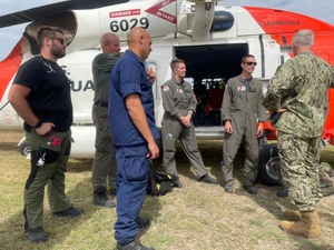 Coast Guard and partner agencies respond to Haiti with humanitarian aid